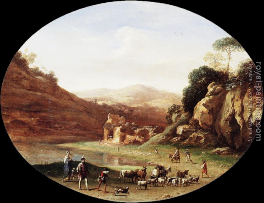 Cornelis Van Poelenburgh : Poelenb Valley